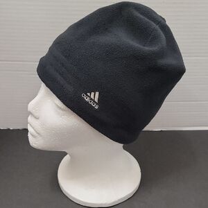 Adidas Charcoal Fleece Reversible Beanie